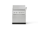 NewAge Outdoor Kitchens Stainless Steel 2-Piece Cabinet set with Grill Cabinet and Platinum Grill-74810-Garage Giant 