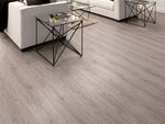 NewAge Garage Flooring Vinyl Plank Flooring - 168 sqft with Transition Strip - Grey Oak 