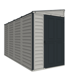 DuraMax SideMate Plus 4' x 10' Vinyl Shed with Foundation 