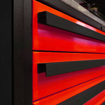 Proslat FusionPlus 10FT Set Black and Red Edition (TOOL + Overheads, Black Powder Coat)-50341K-Garage Giant 