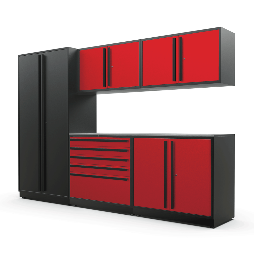 Proslat FusionPlus 10FT Set Black and Red Edition (MAX + Overheads, Stainless Steel)
