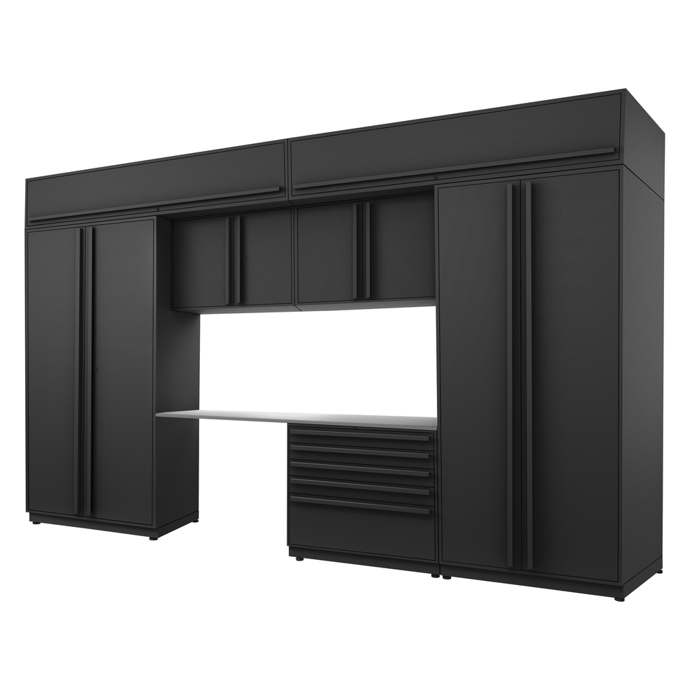 Proslat FusionPlus 13 ft set - Handy 5 Drawer & Overheads-50410K-Garage Giant