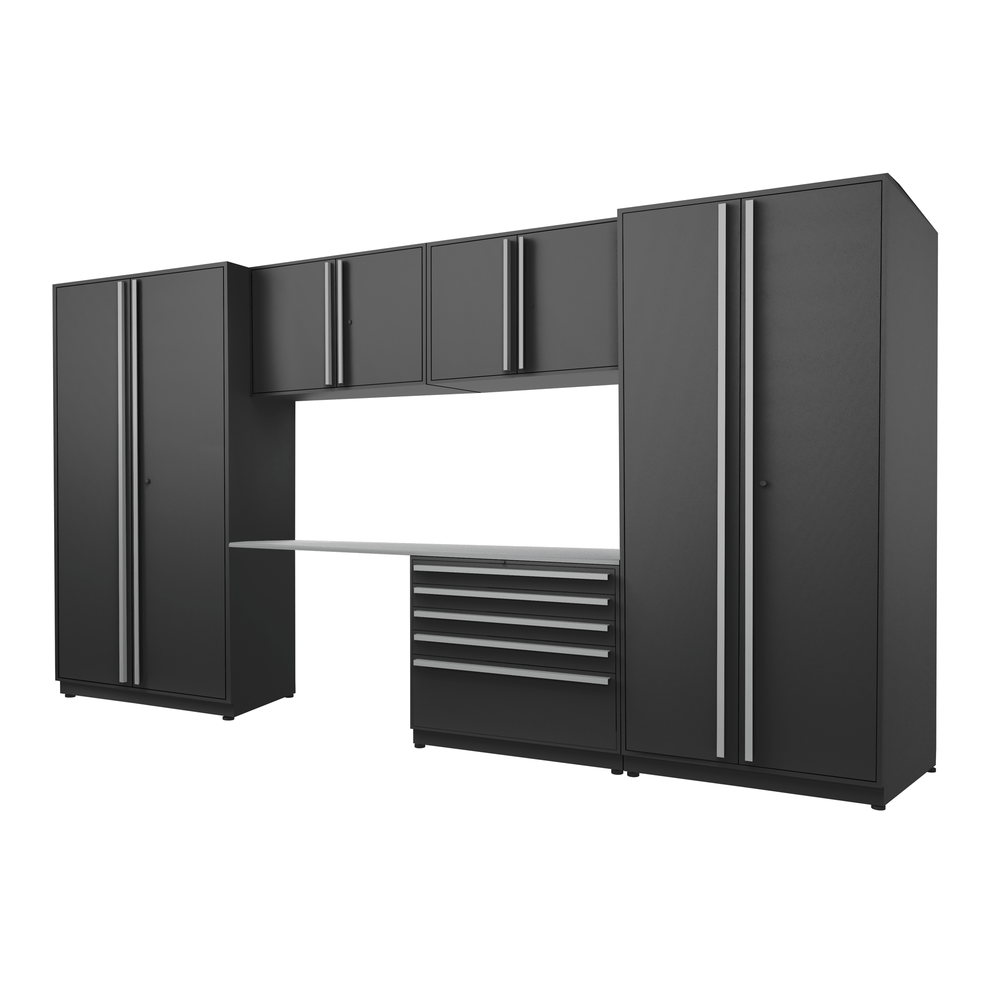 Proslat FusionPlus 13 ft set - Handy 5 Drawer-50444K-Garage Giant