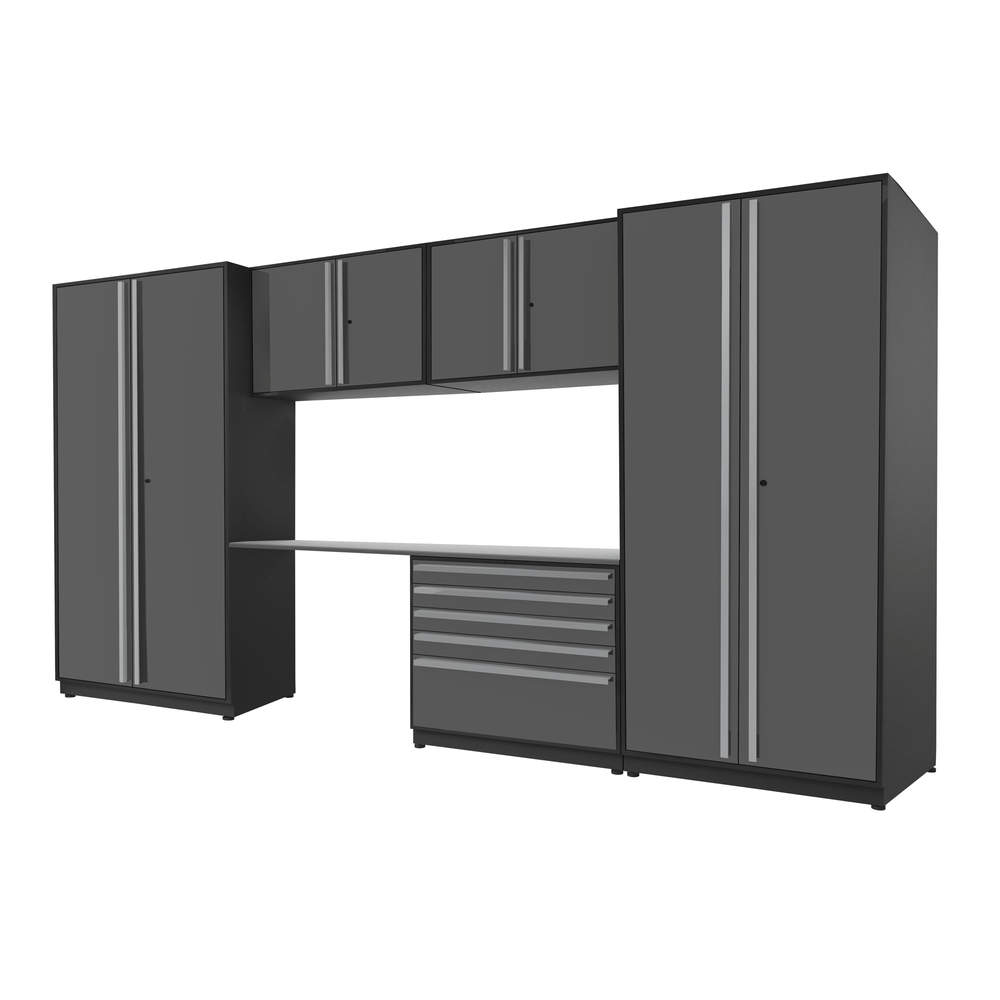 Proslat FusionPlus 13 ft set - Handy 5 Drawer-50560K-Garage Giant