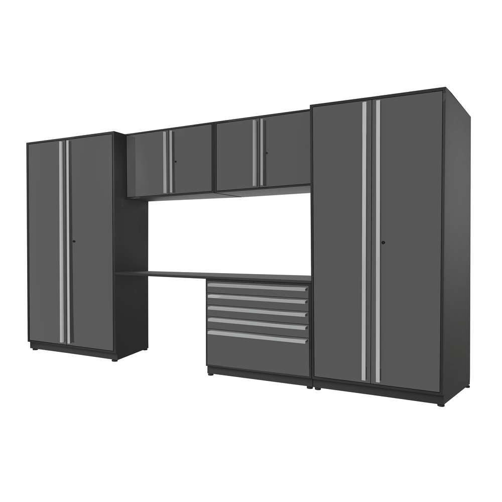 Proslat FusionPlus 13 ft set - Handy 5 Drawer-50561K-Garage Giant