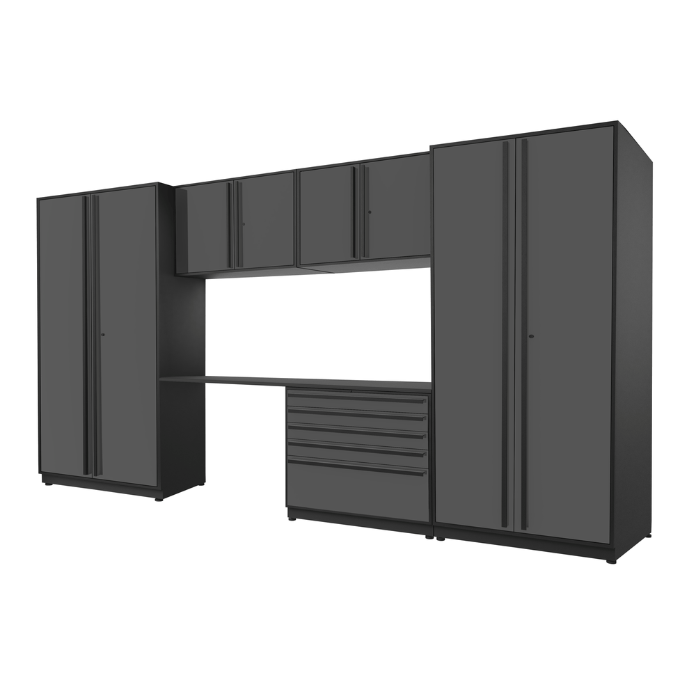 Proslat FusionPlus 13 ft set - Handy 5 Drawer & Overheads