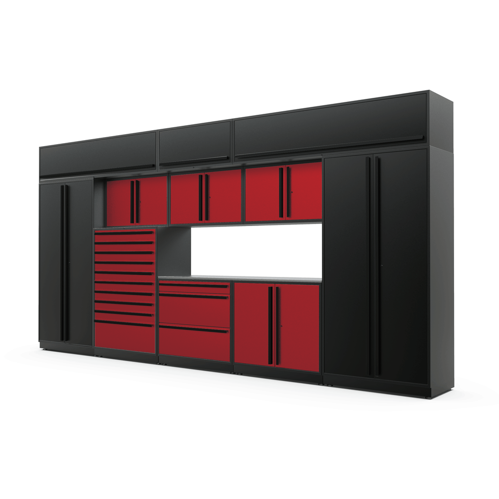 Proslat FusionPlus 10FT Set Black and Red Edition (MAX + Overheads, Stainless Steel) - Thumbnail 3