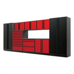 Proslat FusionPlus 16FT Set Black and Red Edition (TOOL, Stainless Steel)-50944K-Garage Giant 