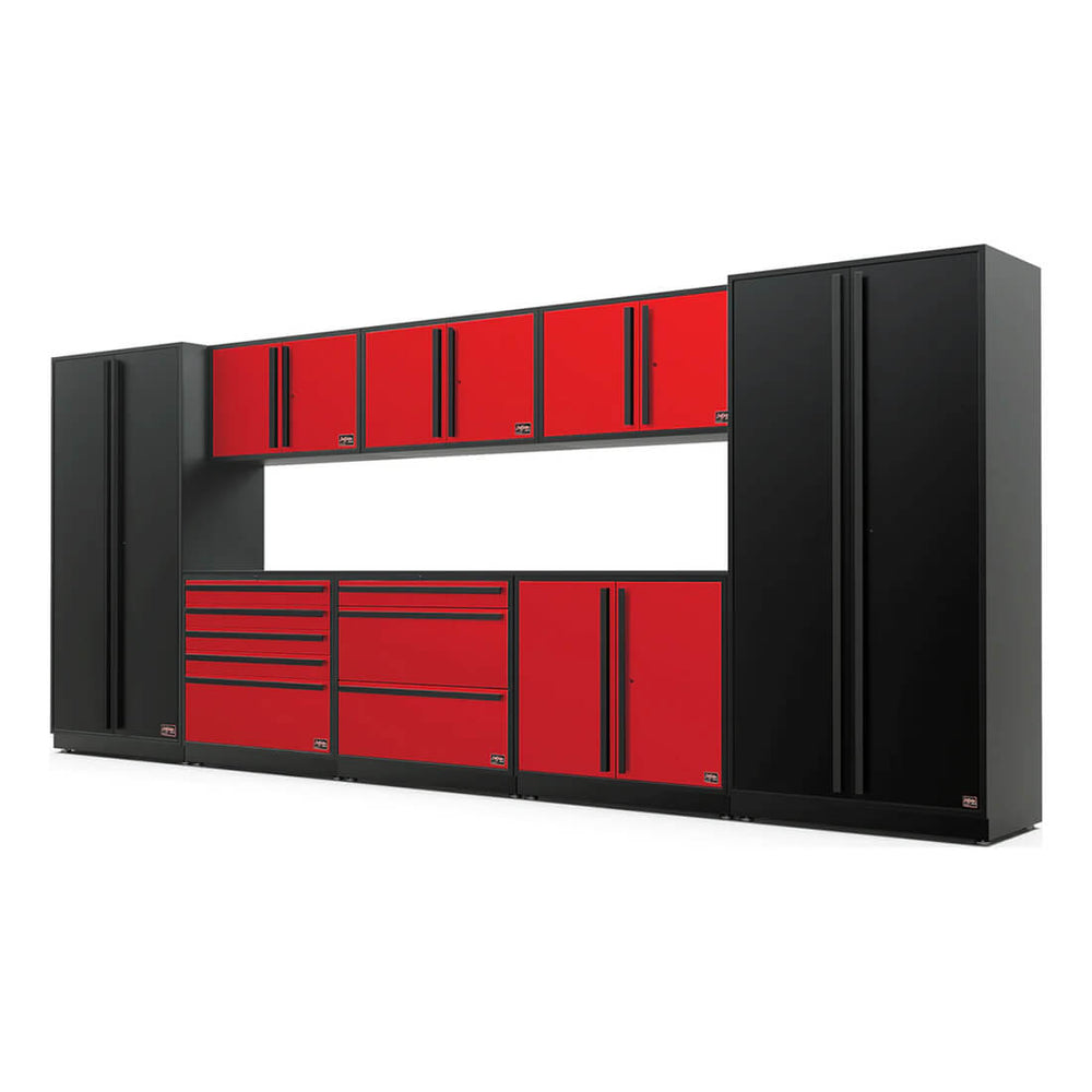 Proslat FusionPlus 16FT Set Black and Red Edition (MAX, Black Powder Coat)-50947K-Garage Giant