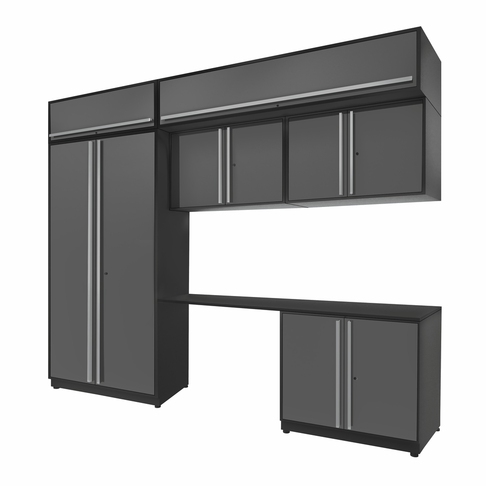 Proslat FusionPlus 10 ft set - Handy 2 Door & Overheads-51101K-Garage Giant