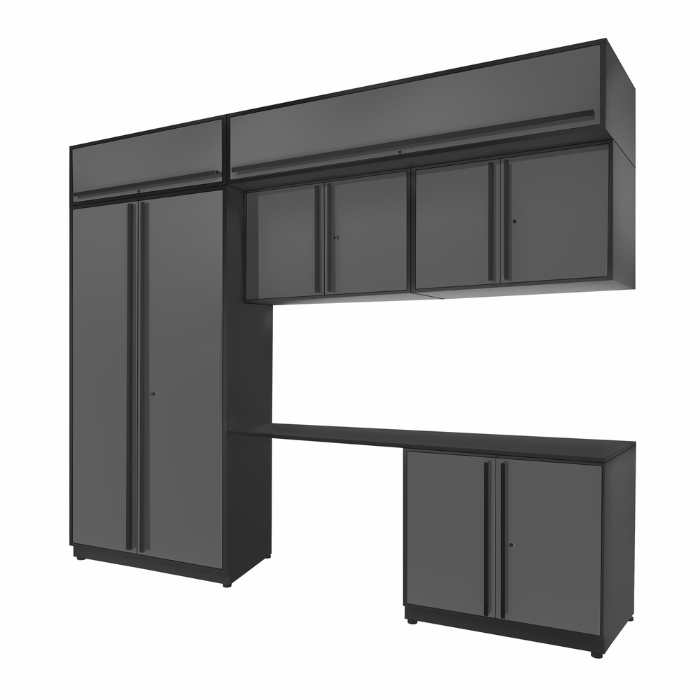Proslat FusionPlus 10 ft set - Handy 2 Door & Overheads-51102K-Garage Giant