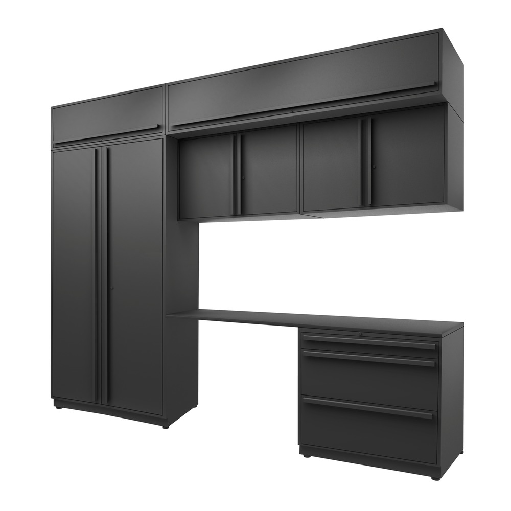 Proslat FusionPlus 10 ft set - Handy 3 Drawer & Overheads-51110K-Garage Giant
