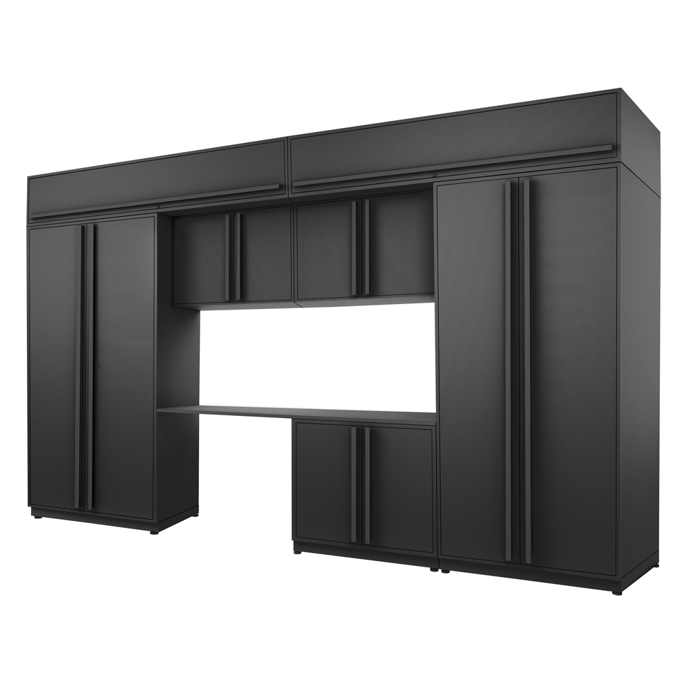 Proslat FusionPlus 13 ft set - Handy 2 Door & Overheads-51146K-Garage Giant