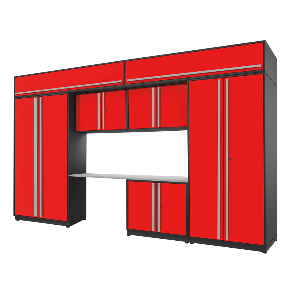 Proslat FusionPlus 13 ft set - Handy 2 Door & Overheads-51152K-Garage Giant