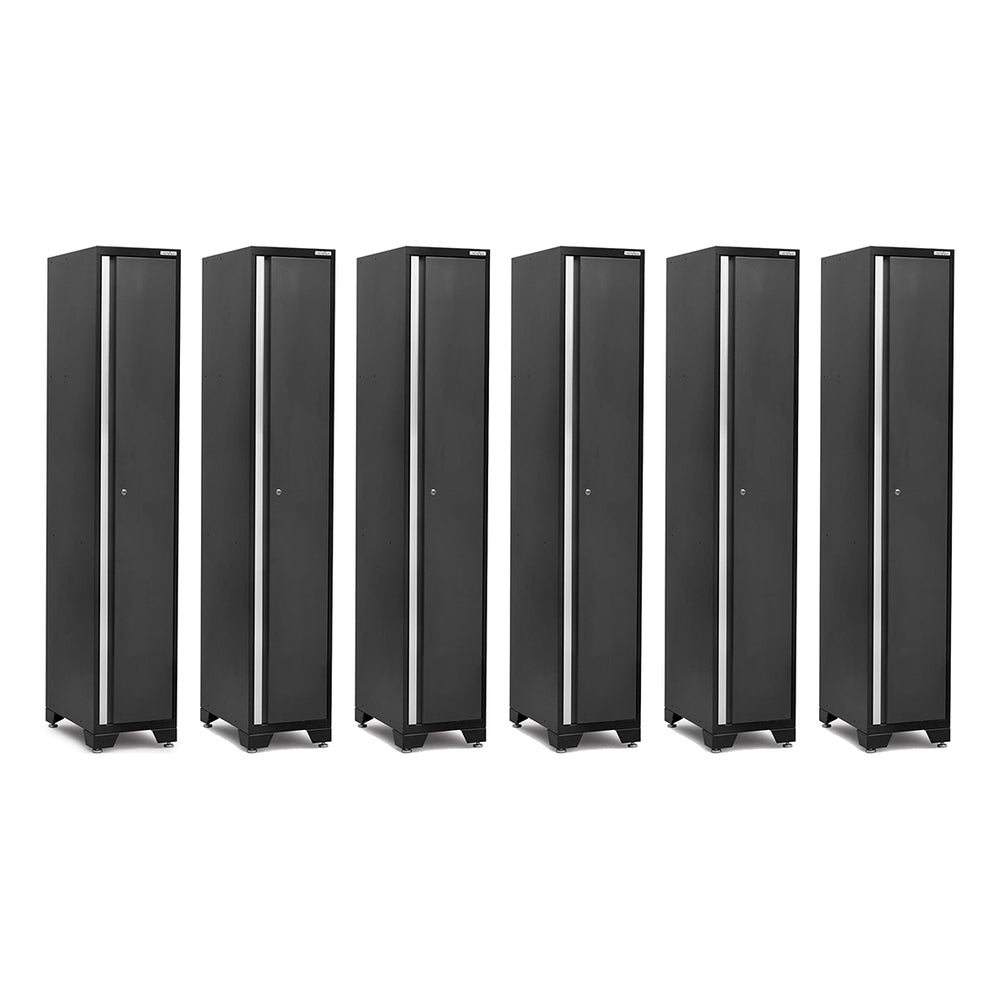 NewAge Garage Cabinets 6 x PRO Series Grey Sports Lockers-52006-6-Garage Giant