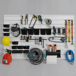 Proslat Stealth Handyman Bundle - White PVC Slatwall 