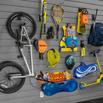 Proslat Stealth Basic Bundle - Charcoal PVC Slatwall 