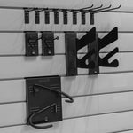 Proslat Stealth Sports Bundle - Charcoal PVC Slatwall 