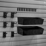 Proslat Stealth Gardener Bundle - Charcoal PVC Slatwall 
