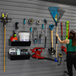 Proslat Stealth Gardener Bundle - Charcoal PVC Slatwall 