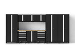 NewAge Garage Cabinets Bold Series XL 10-Piece Garage Cabinets Set with Tool, Base, Wall Cabinets and 30 in. Lockers-64038-Garage Giant 