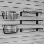 Proslat Stealth Slatwall Shelf and Basket Kit-53008-Garage Giant 