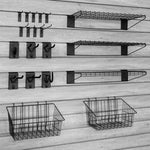 Proslat Stealth Slatwall Ultimate Bundle Kit-53009-Garage Giant 