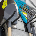 Proslat Stealth Slatwall Double 8-Inch Hook (9-Pack) 