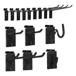 Proslat Stealth Slatwall 15-Piece Hook Kit-53049-Garage Giant 