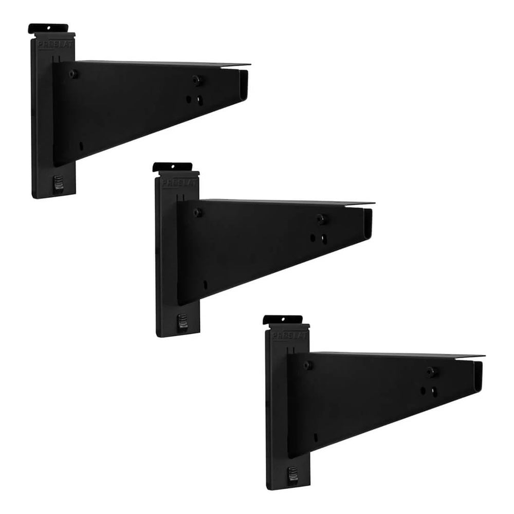 Proslat Stealth Slatwall Shelf Brackets (3-Pack)-53055-Garage Giant