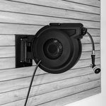 Proslat Stealth Slatwall Hose Reel with 80-Foot Hose and Nozzle-53057K-Garage Giant 