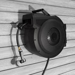 Proslat Stealth Slatwall Hose Reel with 80-Foot Hose and Nozzle-53057K-Garage Giant 