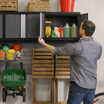 NewAge Garage Cabinets BOLD Series Grey 7-Piece Set (No Countertop)-53217-Garage Giant 