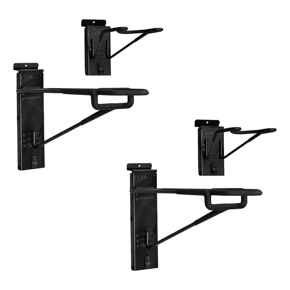 Proslat Stealth Slatwall Vertical Single Firearm Holder (2-Pack) 53241K | Garage Giant