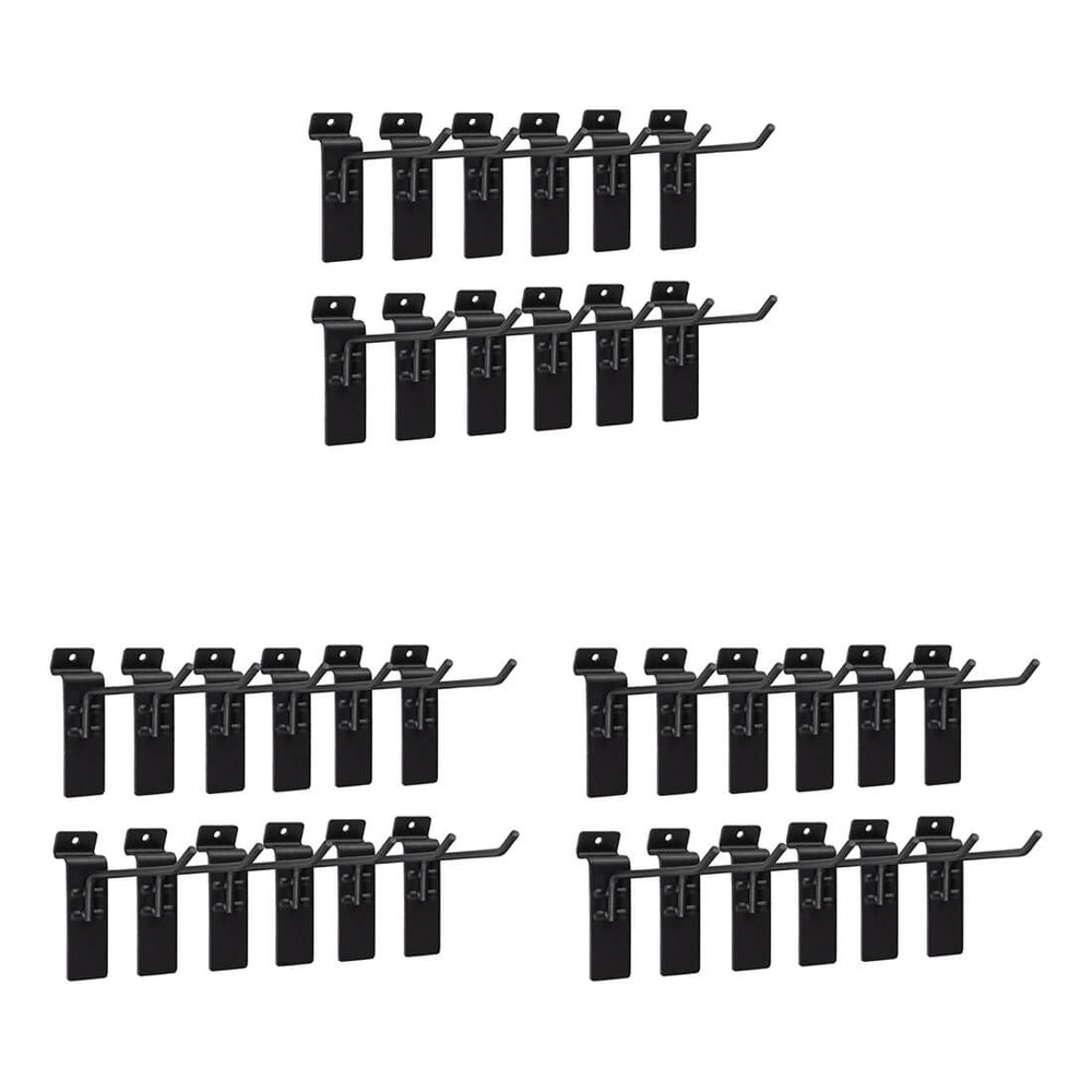 Proslat Stealth Slatwall 4-Inch Single Hook (36-Pack) 53302K | Garage Giant