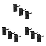 Proslat Stealth Slatwall Double 4-Inch Hook (9-Pack) 53311K | Garage Giant 