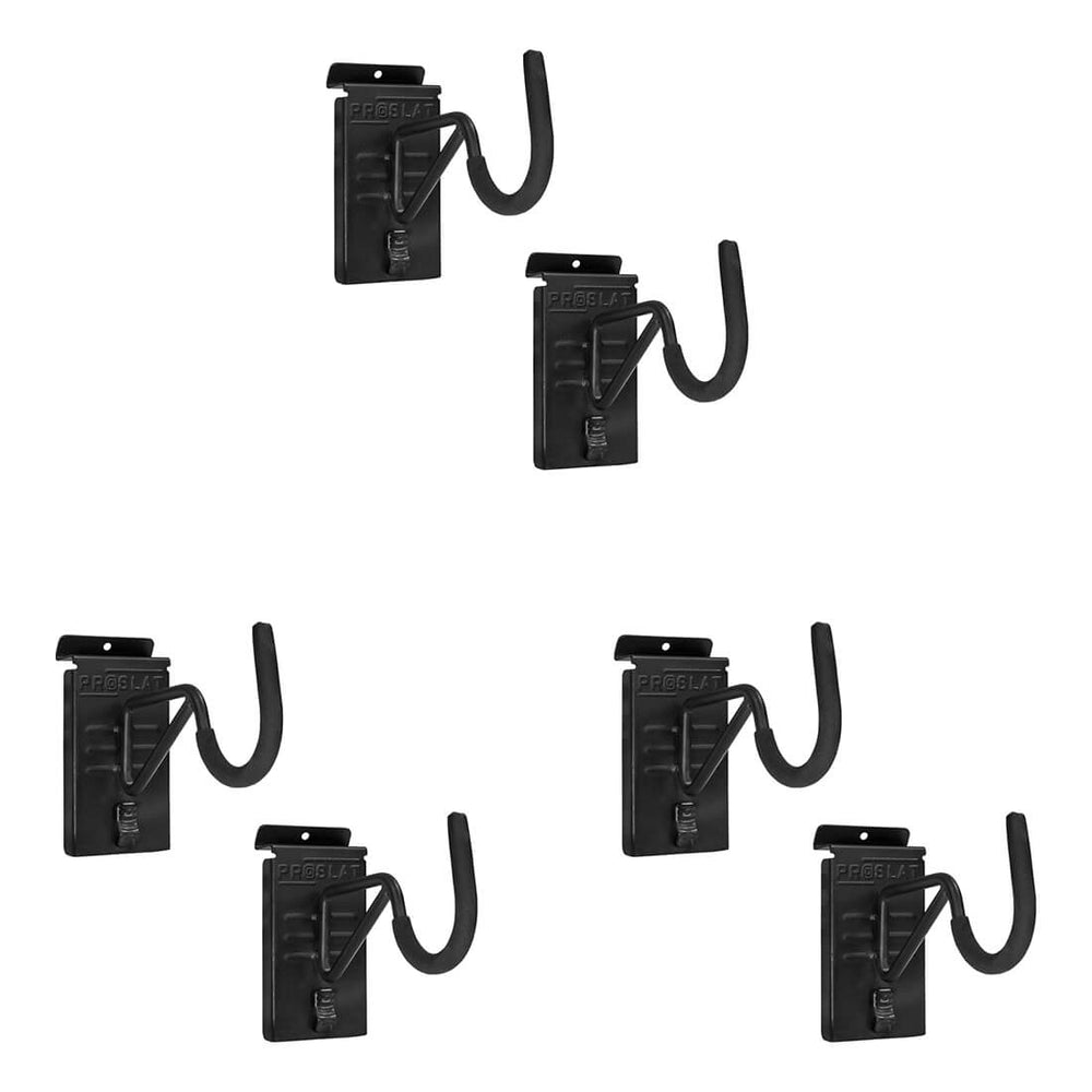 Proslat Stealth Slatwall Super Duty Bike Hook (6-Pack) 53312K | Garage Giant