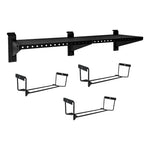 Proslat Stealth Slatwall 48-Inch Heavy Duty Metal Shelf with Tool Holders-53319K-Garage Giant 