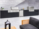 NewAge Outdoor Kitchens Stainless Steel 3-Piece Cabinet Set with 3-Drawer, Bar and Grill Cabinet-67413-Garage Giant 