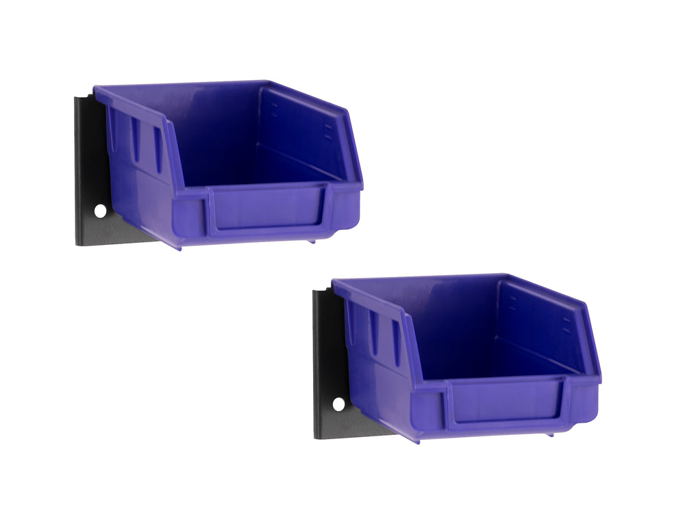 NewAge Garage Cabinets Pegboard Accessory – Parts Bin and Support (Pack of 2)-54028-Garage Giant