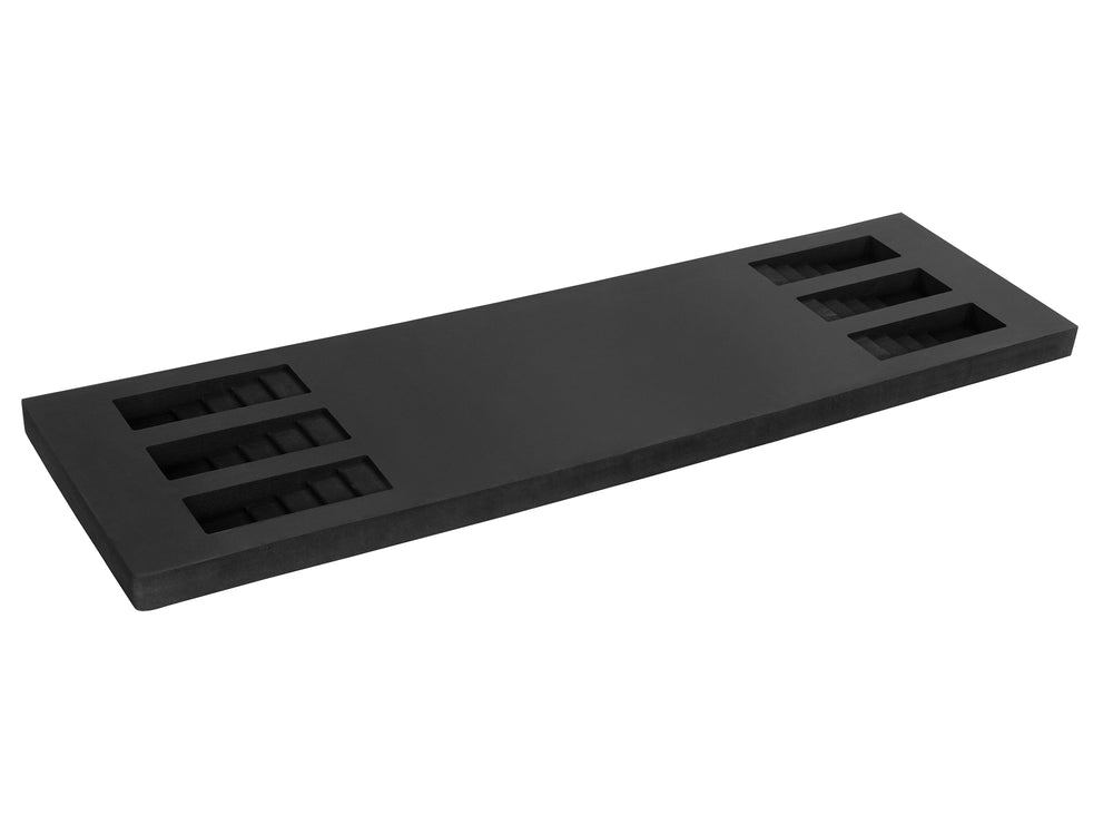 NewAge Garage Cabinets Secure Gun Cabinet Accessory – 36 in. 6 Gun Stock Rest-54030-Garage Giant
