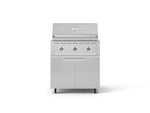 NewAge Outdoor Kitchens Stainless Steel 2-Piece Cabinet set with Casters, Grill Cabinet and Performance Grill-72945-Garage Giant 