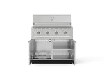NewAge Outdoor Kitchens Stainless Steel 2-Piece Cabinet set with Grill Cabinet and Performance Grill-74808-Garage Giant 