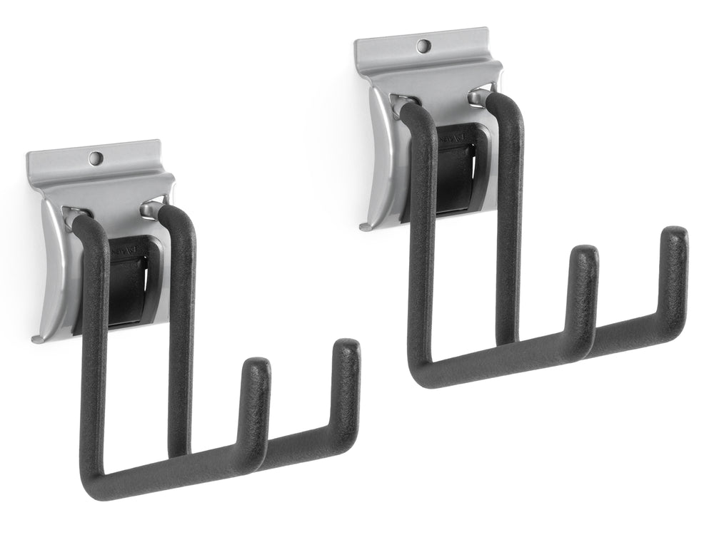 NewAge Garage Cabinets J Hook with Locking Mechanism (Pack of 2)-55530-Garage Giant