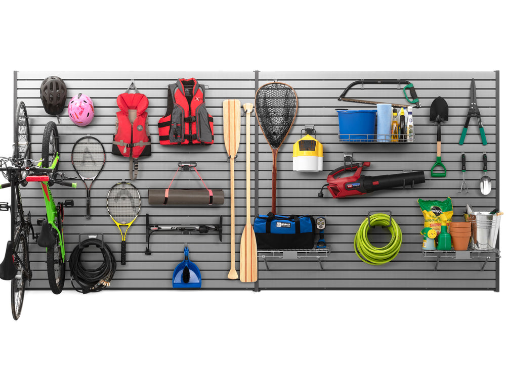 Ultimate Slatwall Hook Kit with Locking Mechanism