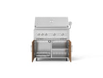 NewAge Outdoor Kitchens Stainless Steel 2-Piece Cabinet set with Grill Cabinet and Platinum Grill-72965-Garage Giant 