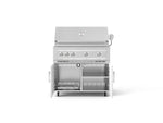 NewAge Outdoor Kitchens Stainless Steel 2-Piece Cabinet set with Grill Cabinet and Platinum Grill-72929-Garage Giant 