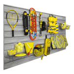 Proslat PROCORE Slatwall Handyman Bundle (Grey Wood) 