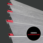 Proslat PROCORE Slatwall Organizer Bundle (Grey Wood) 