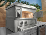 NewAge Outdoor Kitchens Platinum 33 in. Countertop Pizza Oven-67985-Garage Giant 